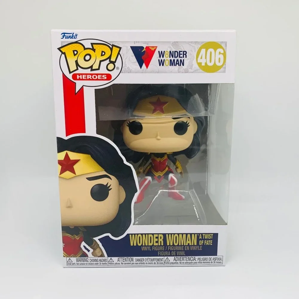 Funko POP! DC Comics Wonder Woman 80th Anniversary A Twist of Fate Figure #406!